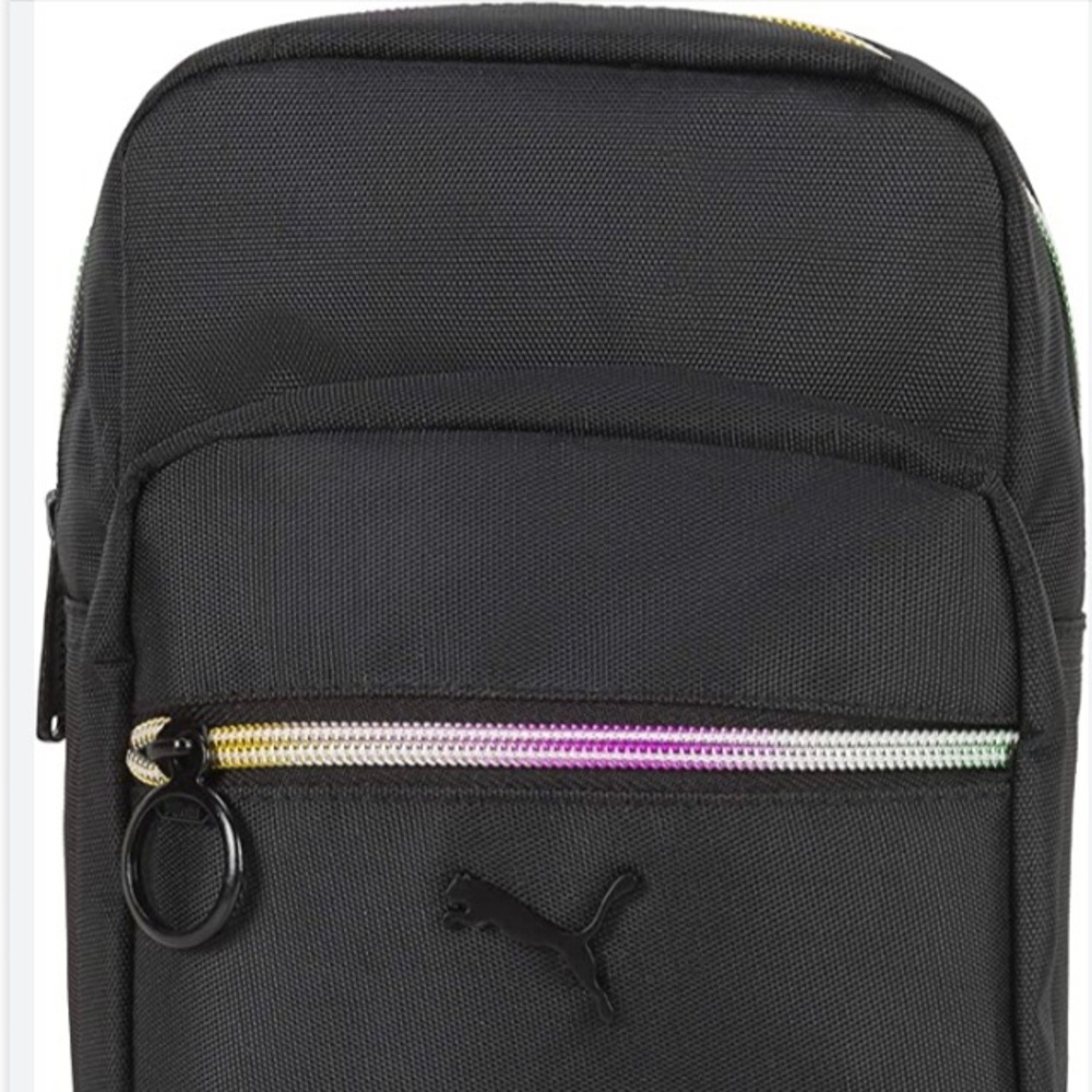 ‘PUMA’ Festival Crossbody Bag Black